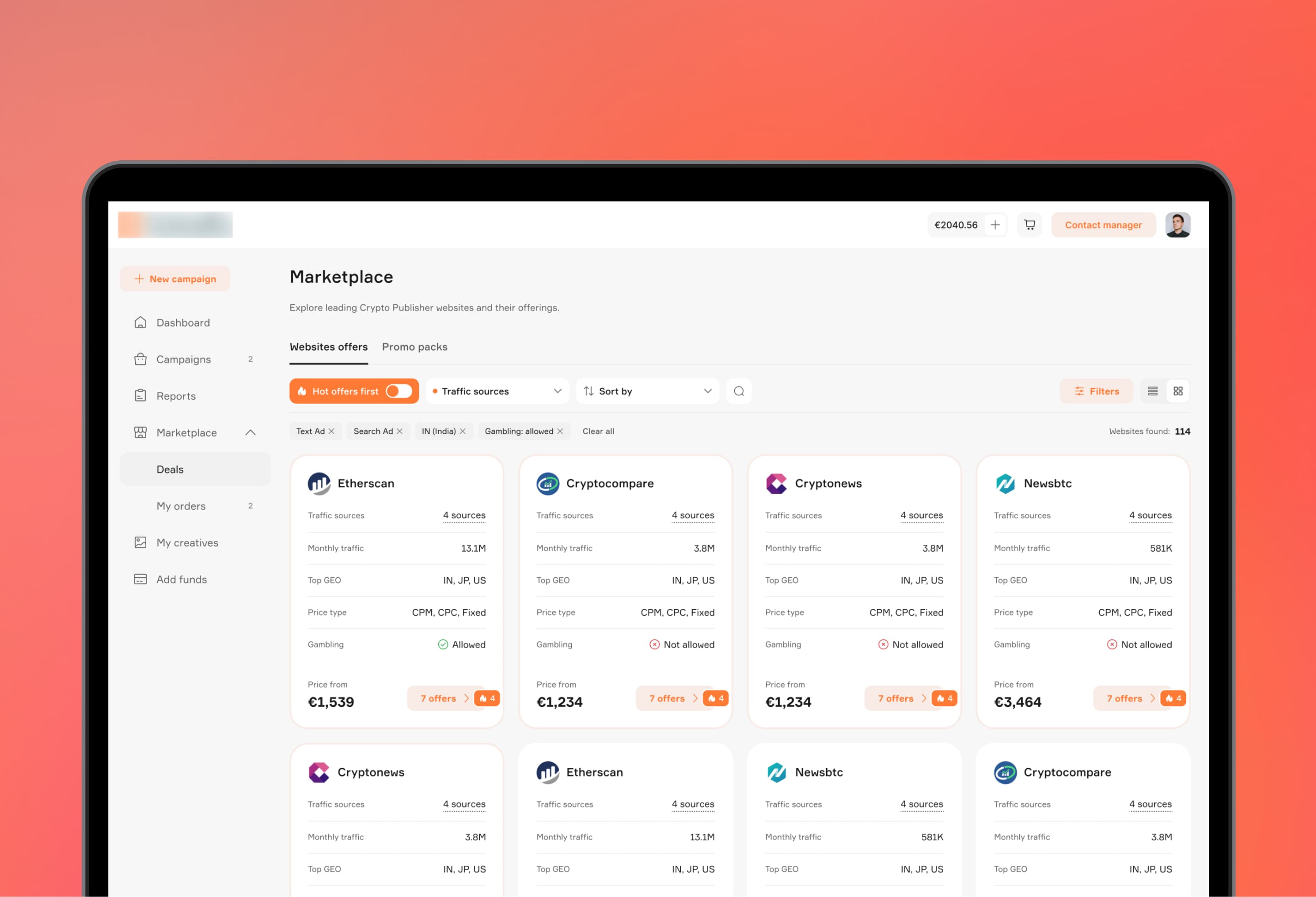 Веб3 рекламная платформа
