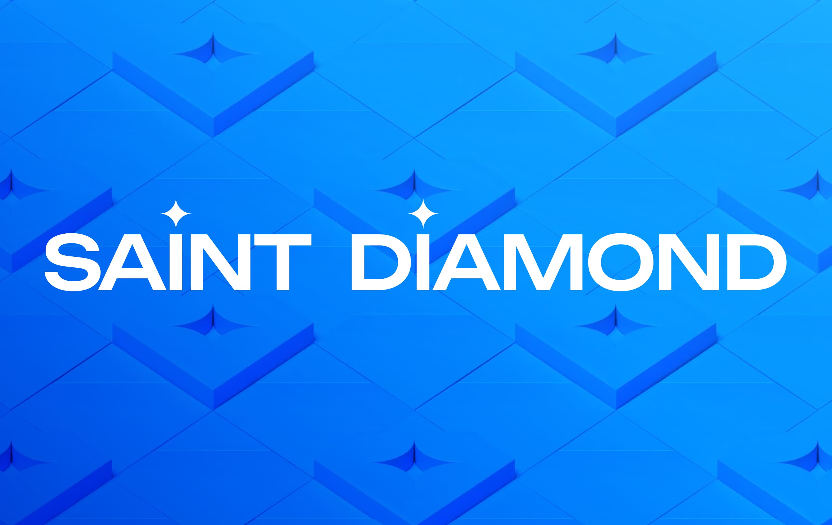 Лендинг и айдентика для стартапа Saint Diamond